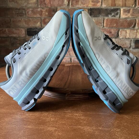 On Cloudflow 5 Arctic Stone Speedboard Women's 7 Road Running Shoes Sneakers - Picture 8 of 16